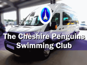 Cheshire Penguins Swimming Club Minibus