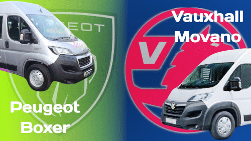 New Peugeot Boxer and Vauxhall Movano Minibuses