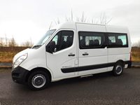 Vauxhall Movano 12 Seat Shuttle Minibus Euro 6 ULEZ Compliant in White Vauxhall Movano L2H2 12 Seat Shuttle Minibus