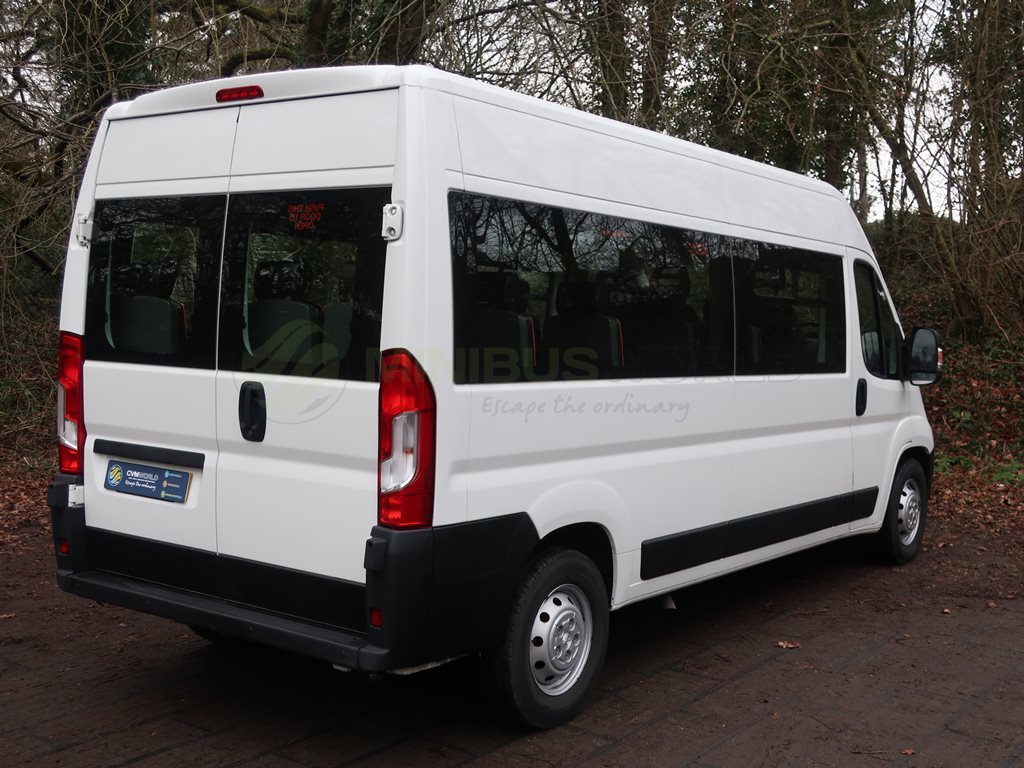 Peugeot Boxer 17 Seat CanDrive Flexi School Minibus External Rear Driverside