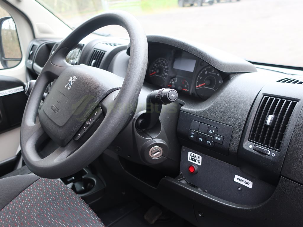 Peugeot Boxer 17 Seat CanDrive Flexi School Minibus Internal CAB Controls