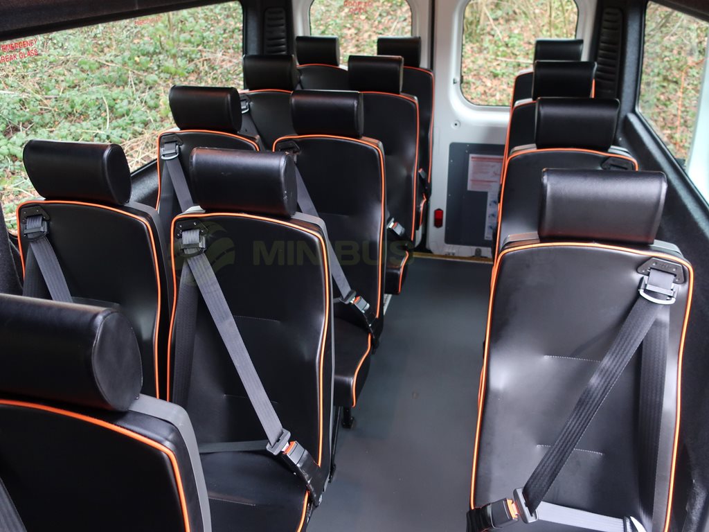 Peugeot Boxer 17 Seat CanDrive Flexi School Minibus Internal Seats