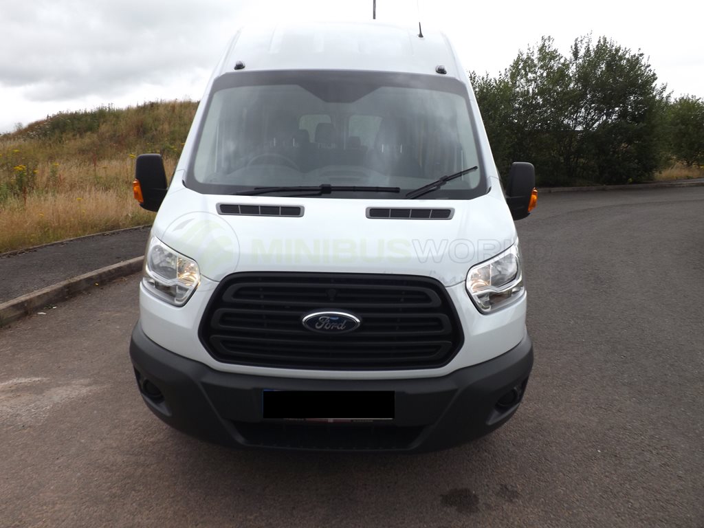 Ford Transit D1 Licence 17 Seat School Minibus Leasing Exterior Front