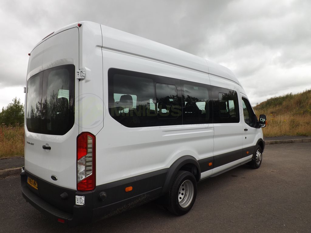 Ford Transit D1 Licence 17 Seat School Minibus Leasing Exterior Offside Left Rear