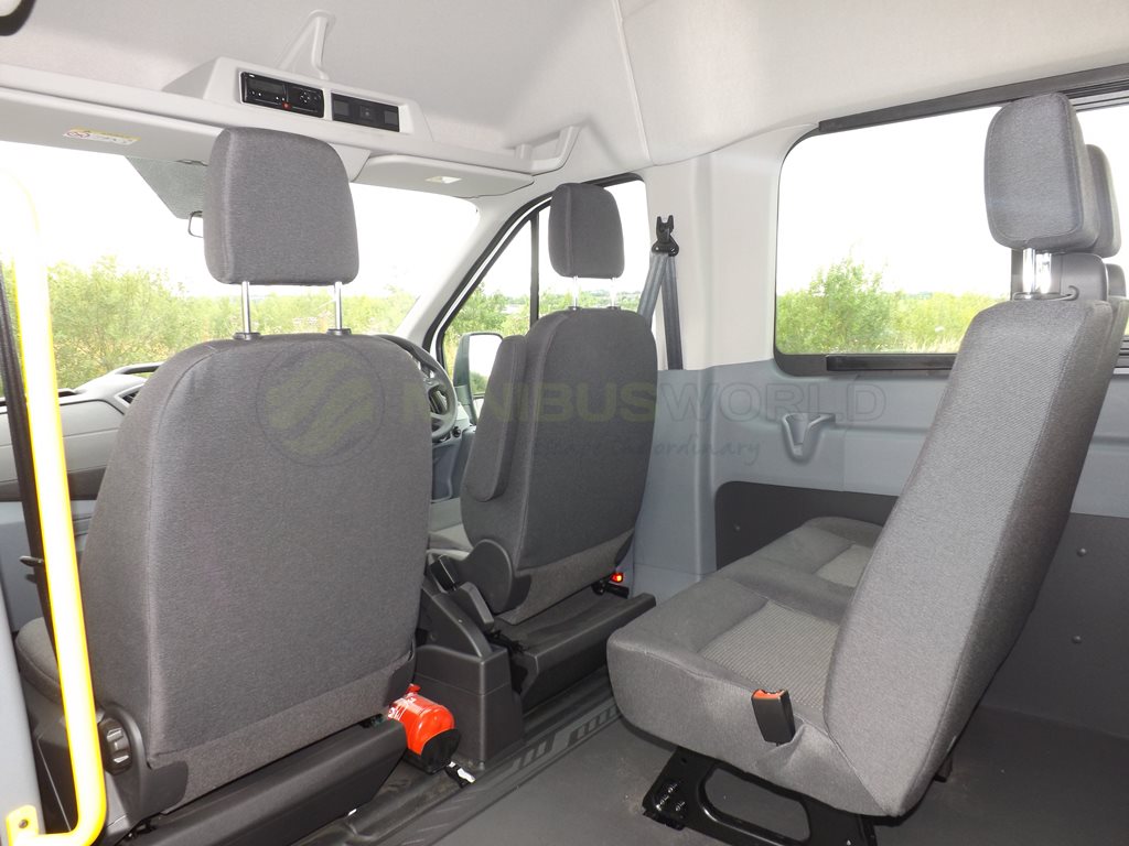 Ford Transit D1 Licence 17 Seat School Minibus Leasing Interior Seating
