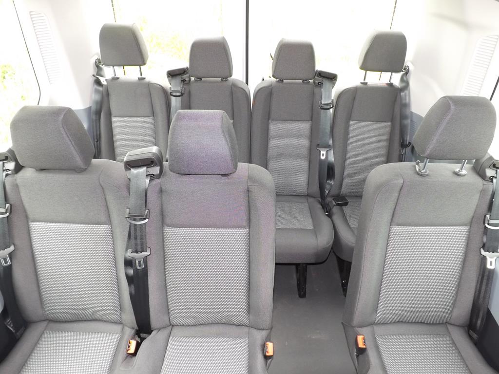 Ford Transit 17 Seat School Minibus in White or Metallic Silver For Sale