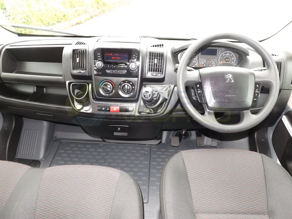 17 Seat Peugeot Boxer CanDrive Maxi Minibus Leasing Interior Cab