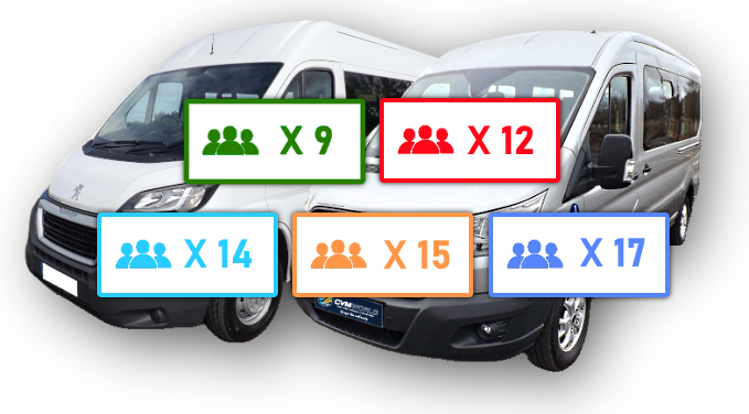 Minibuses By Number of Seats