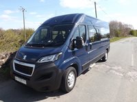 Peugeot Boxer CanDrive Flexi 17 Seat Minibus in Dragoon Blue For Sale