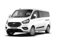 New Ford Transit Tourneo Zetec Custom 9 Seat M1 Minibus with POD System in Frozen White with Dual Parking Sensors and Air Conditioning