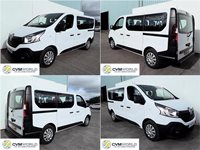 Renault Trafic SL27 SWB Energy dCi 125 Business M1 Registered Euro 6 ULEZ Compliant 9 Seater Minibus in White