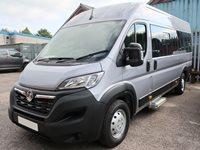 Vauxhall Movano Prime 17 Seat CanDrive Maxi in Quartz Grey VAUXHALL Movano L4 H2 17 Seat Maxi