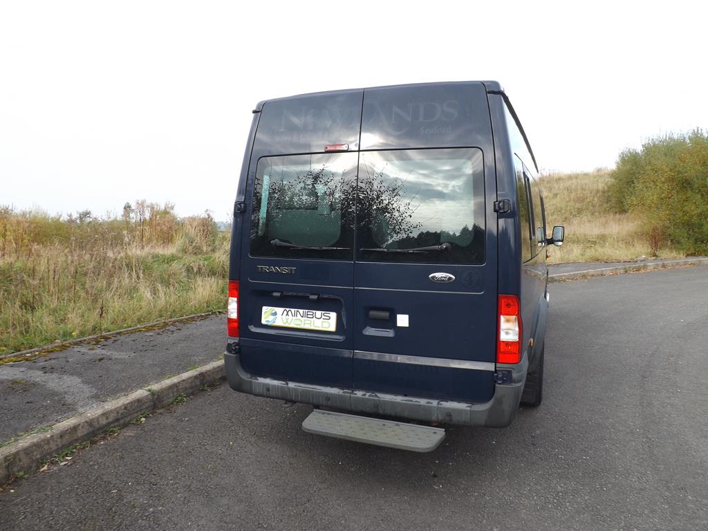 Blue Ford Transit 17 Seat Minibus For Sale D1 Licence Required