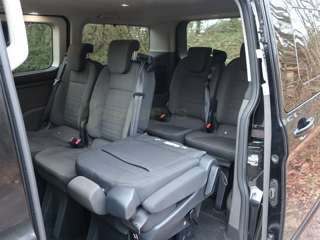 Ford Tourneo Custom Titanium 8 Seats Interior Seats Down